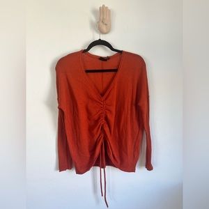 Orange Harvest Knitted long sleeve 🧶